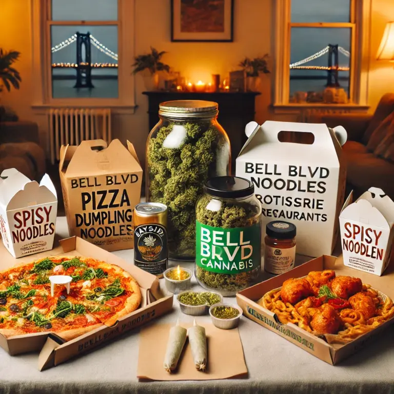 Cannabis and takeout pairings in Bayside, Queens