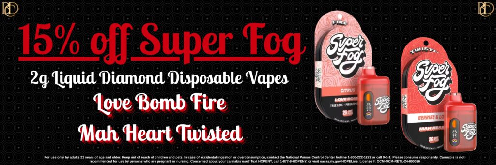 15% off mfused Superfog